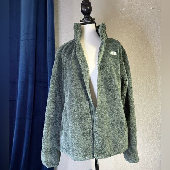 The North Face Green Teddy Jacket Cozy Fleece Outerwear | Size XL - Picture 1 of 7